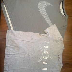 Nike Kids Gray T-Shirt